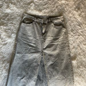 Urban Outfitters denim midi skirt